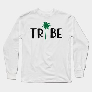 Bridesmaid - Tribe ( Palm Tree Theme ) Long Sleeve T-Shirt